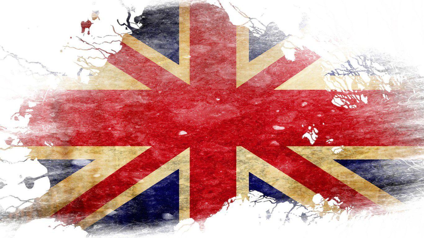 1366x768 Uk Flag Art HD Wallpaper