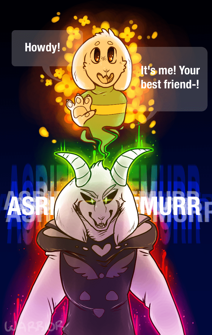 711x1122 Asriel Dreemurr