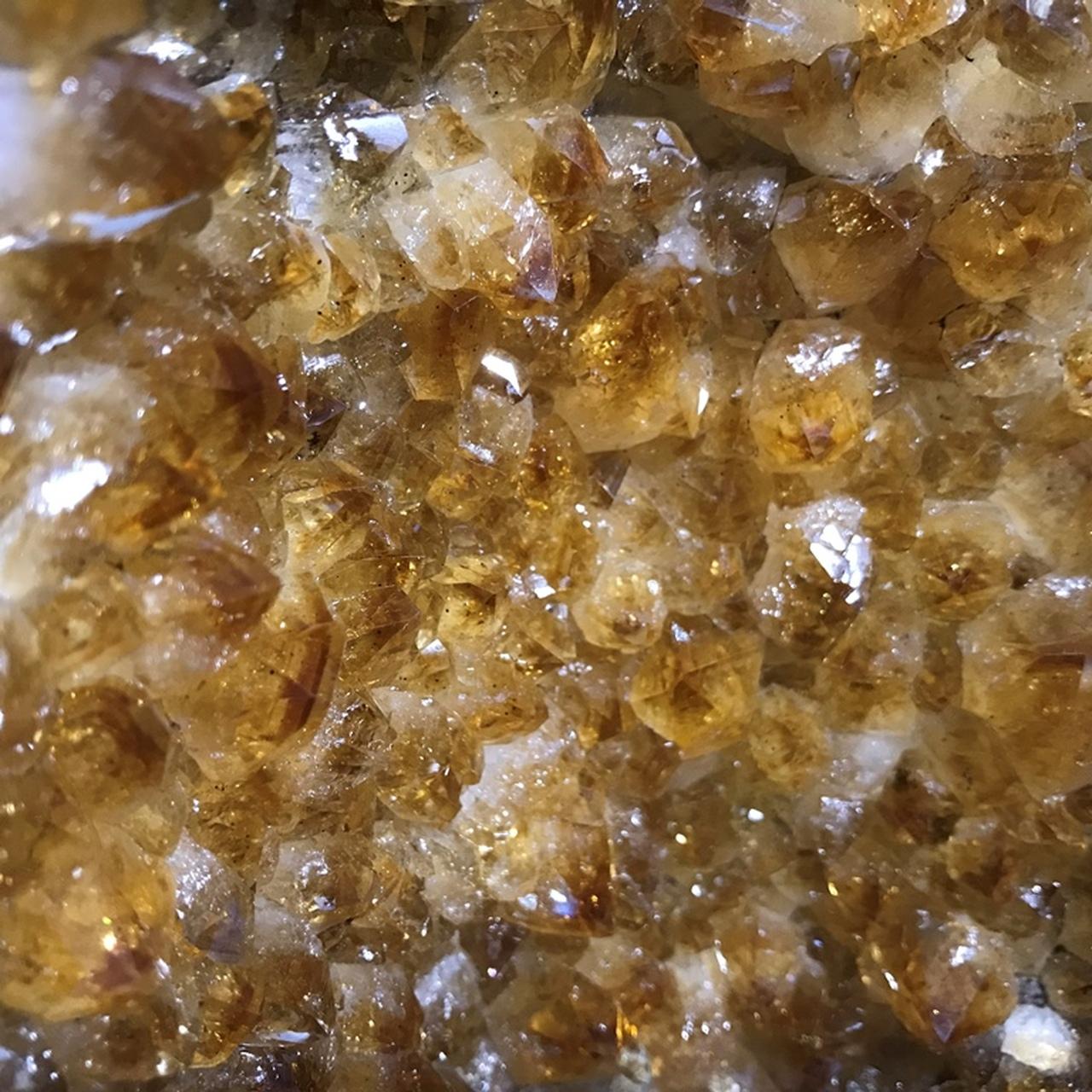 1280x1280 CITRINE GEODE CAVE. PEACE LOVE CRYSTALS