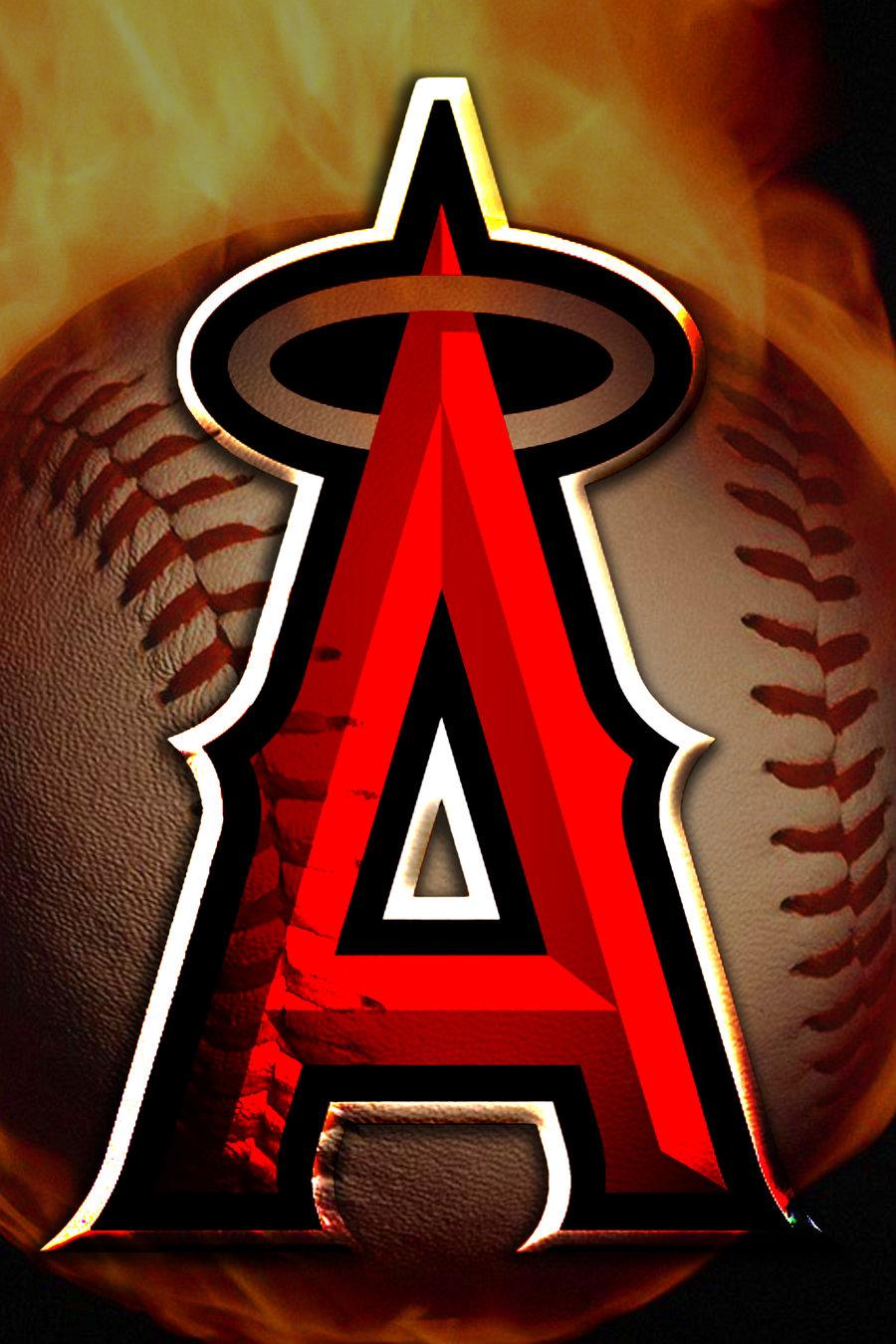 900x1350 Angels Baseball Wallpaper