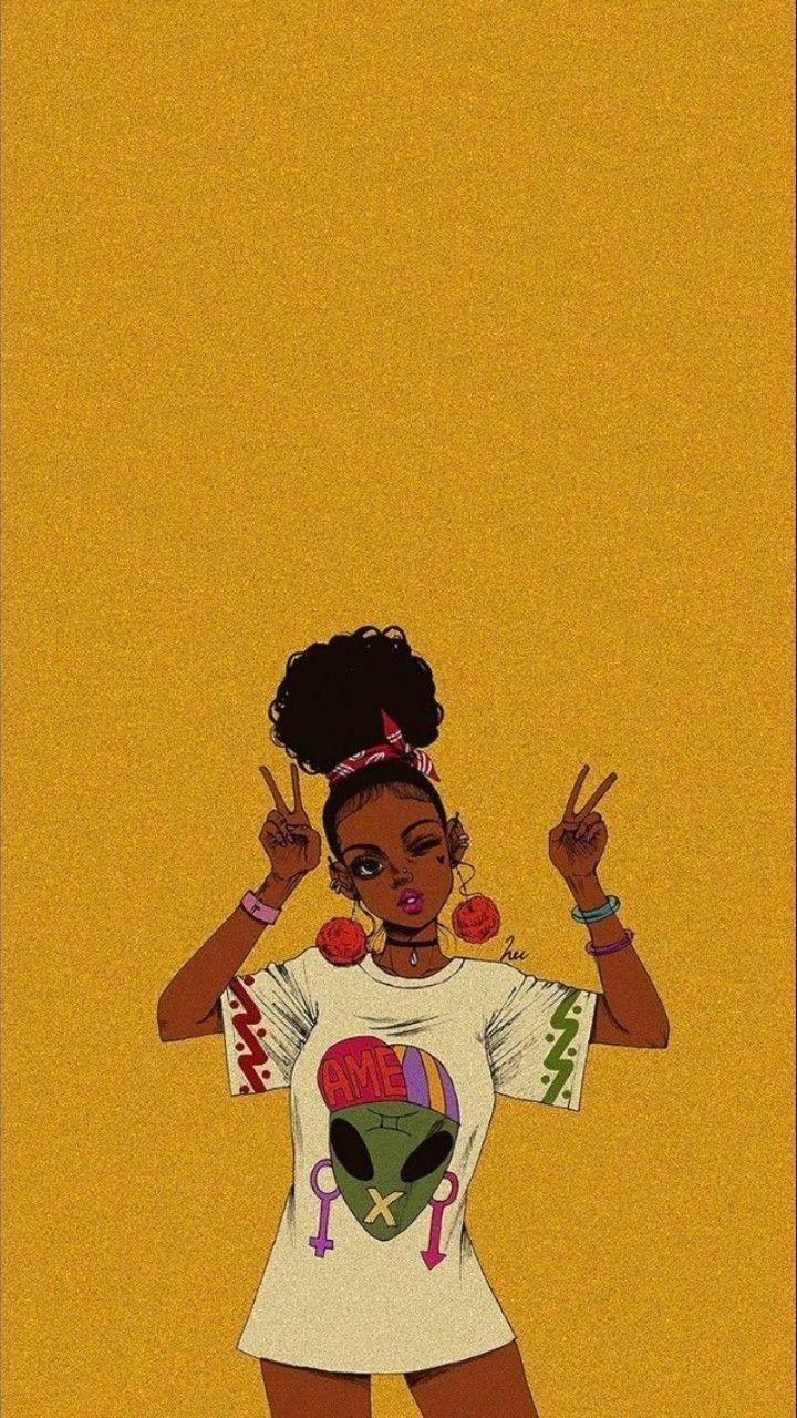 720x1280 Aesthetic Wallpaper Black Girl