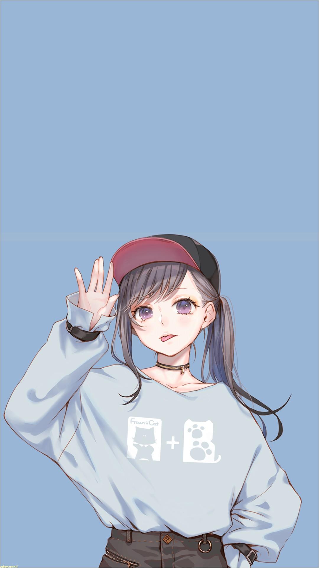 1080x1920 Luxury Anime Aesthetic Girl Wallpaper