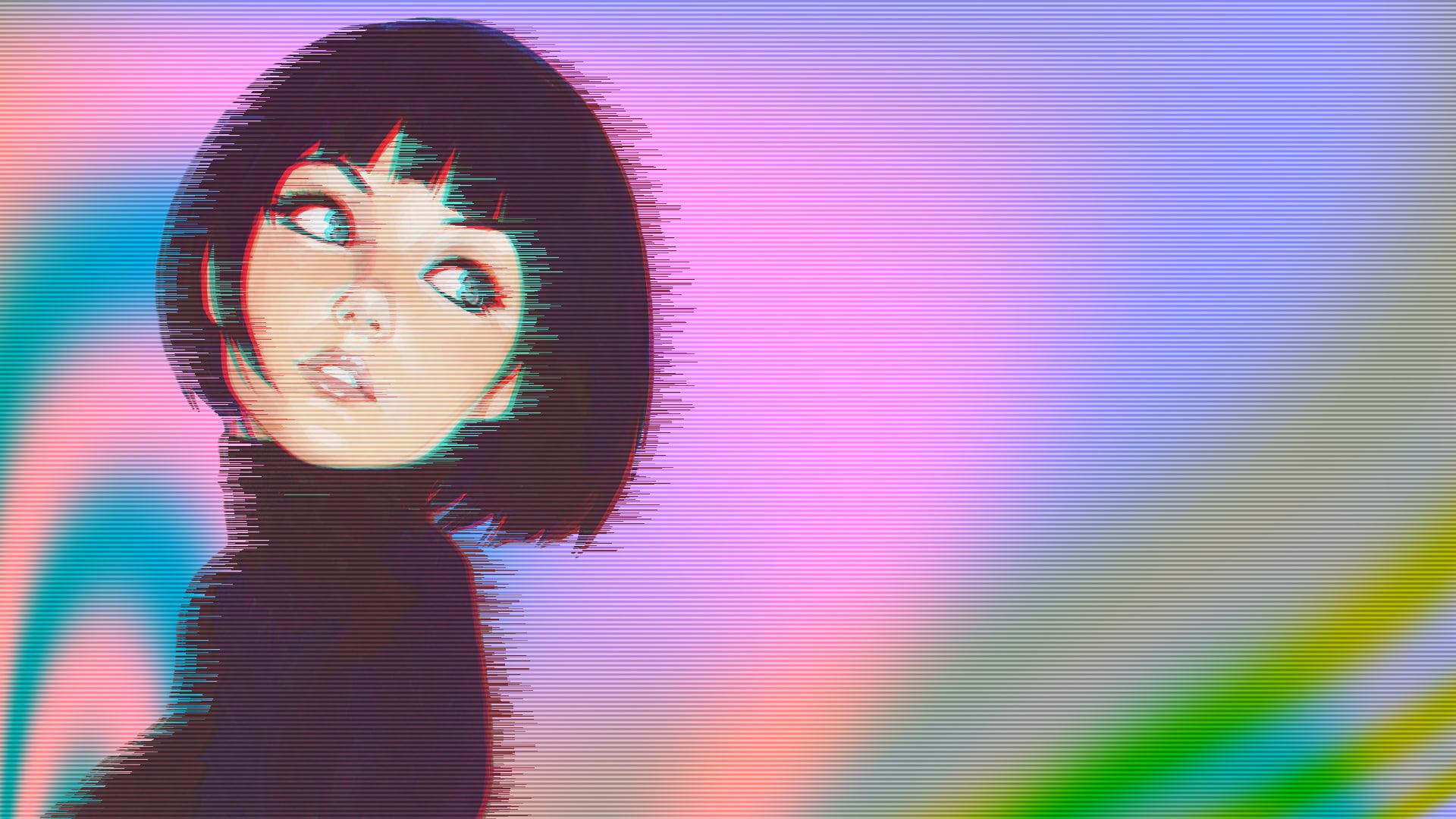 1920x1080 Wallpaper vaporwave, Ilya Kuvshinov, artwork, women • Wallpaper For You HD Wallpaper For Desktop & Mobile