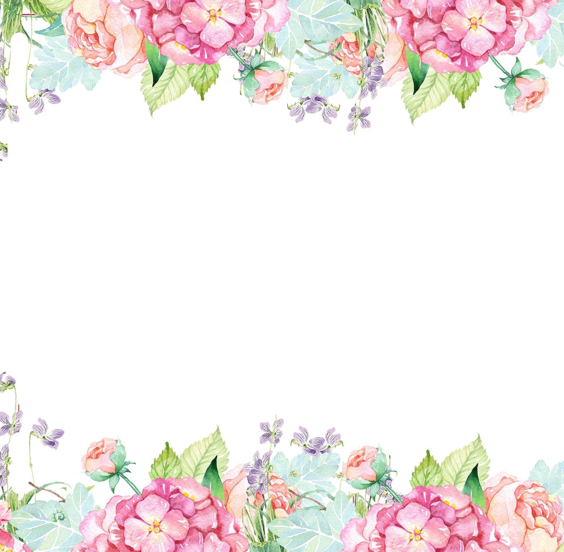 Floral Border Wallpapers - Top Free Floral Border Backgrounds