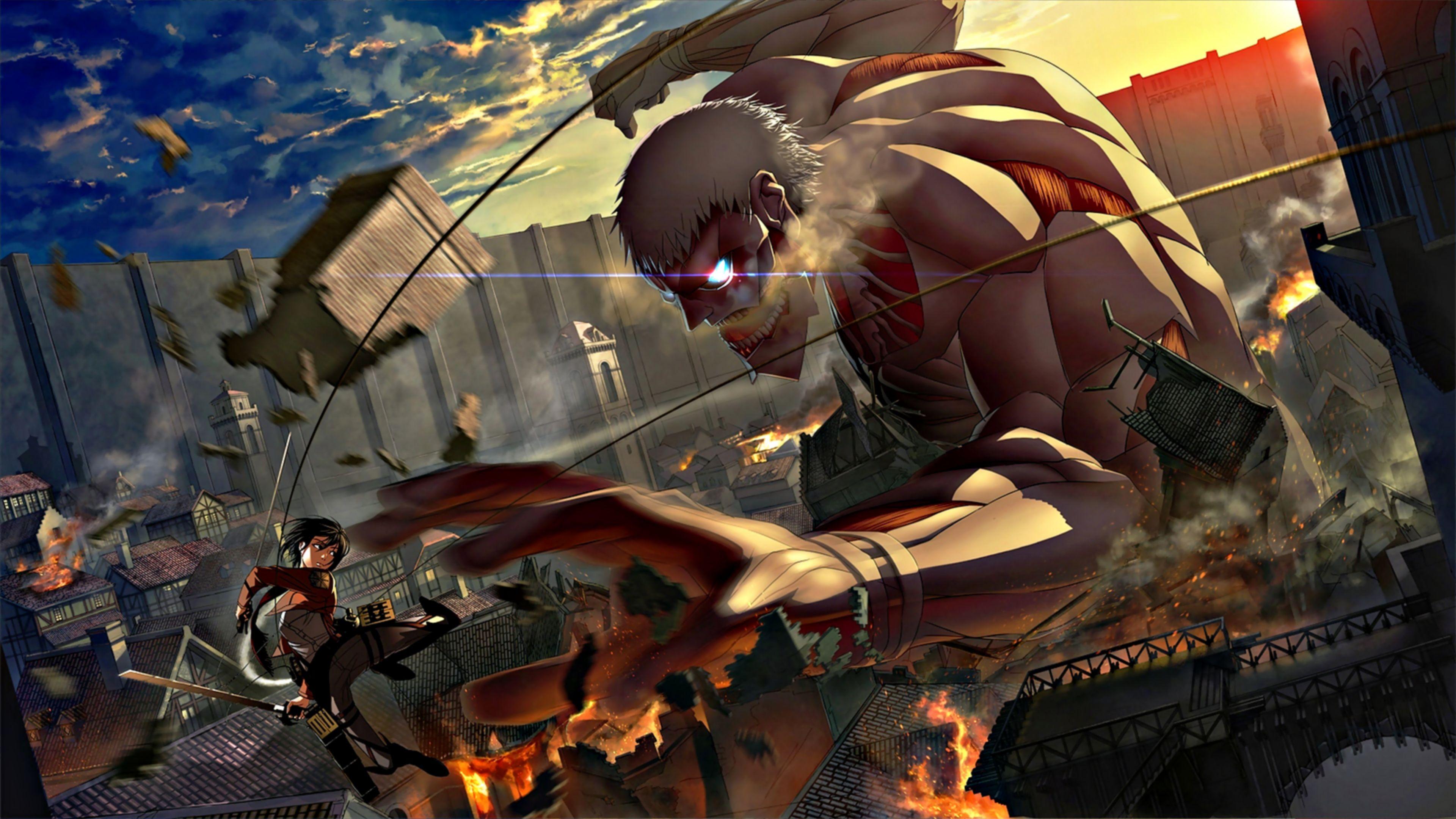 3840x2160 4K edit Armored Titan wallpaper