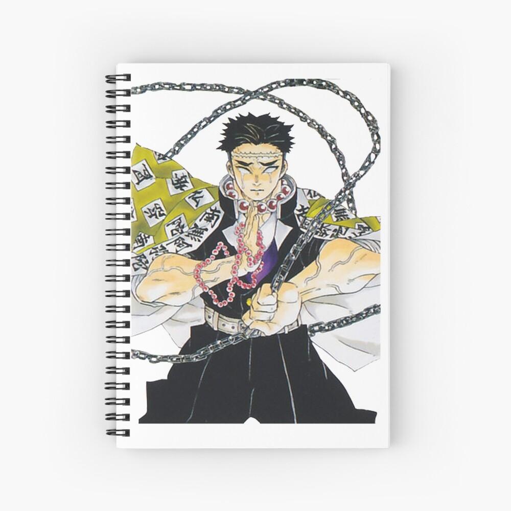 1000x1000 Kimetsu Yaiba No (Demon Slayer) Himejima Spiral Notebook