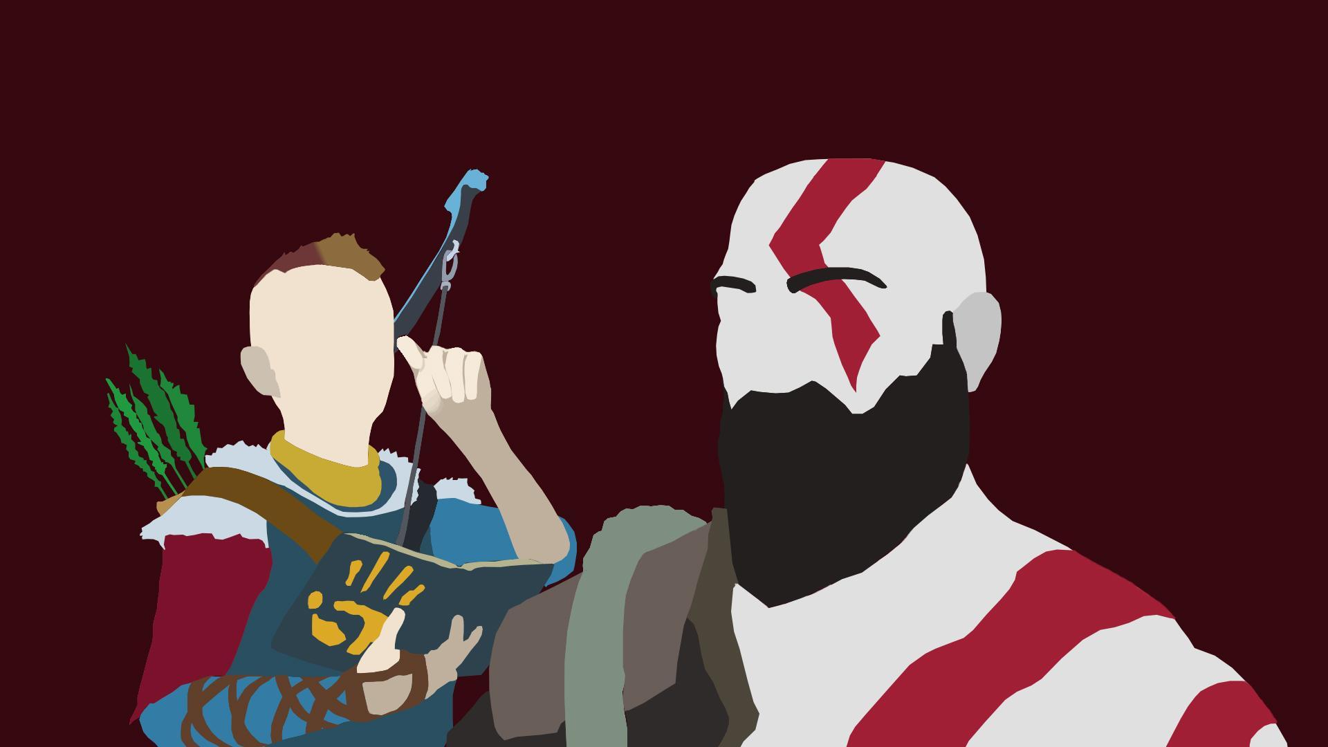 God of War Minimalist Wallpapers - Top Free God of War Minimalist