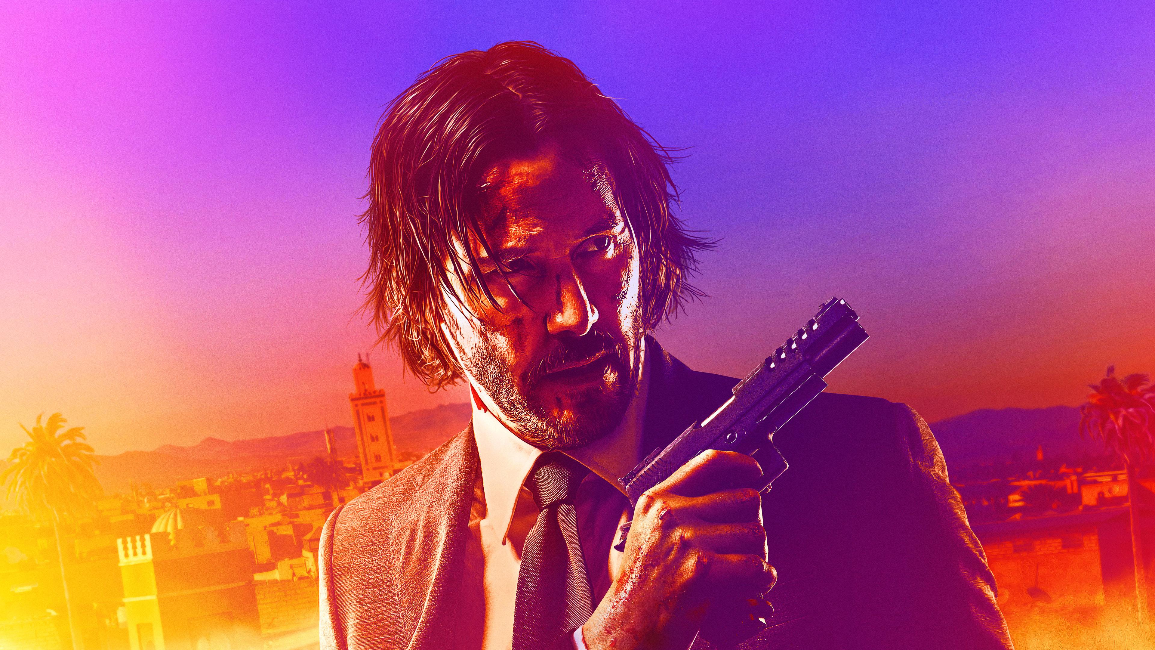 3840x2160 Wallpaper 4k John Wick Chapter 3 Parabellum 2019 4k Wallpaper