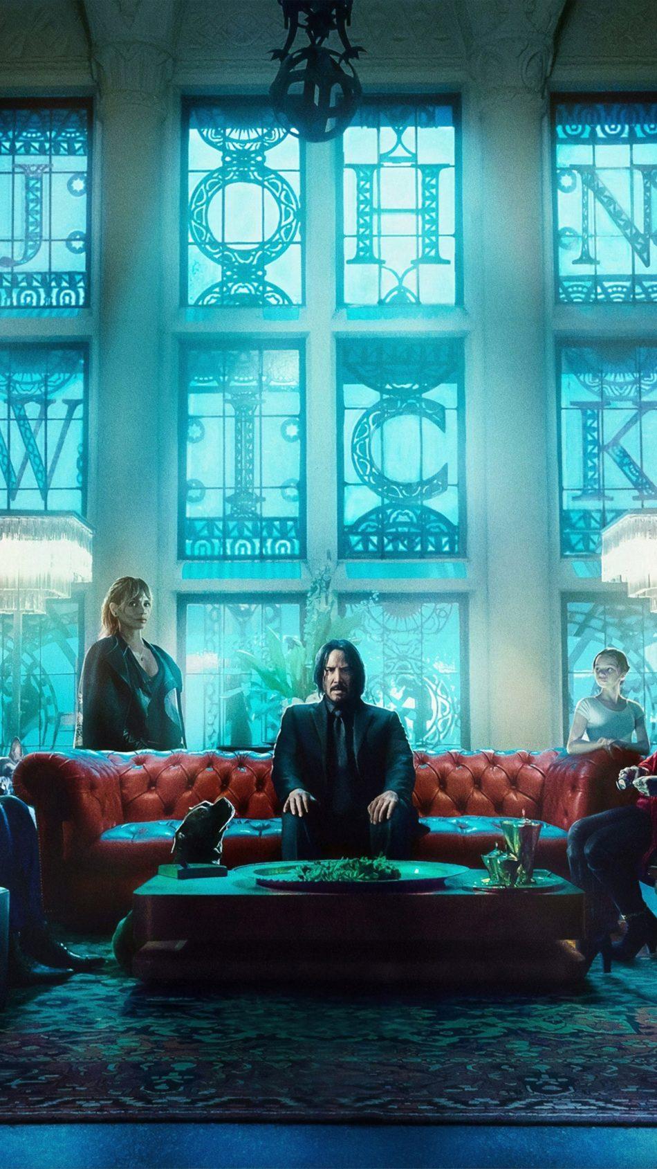 950x1689 John Wick: Chapter 3 Keanu Reeves 4K Ultra HD Mobile Wallpaper