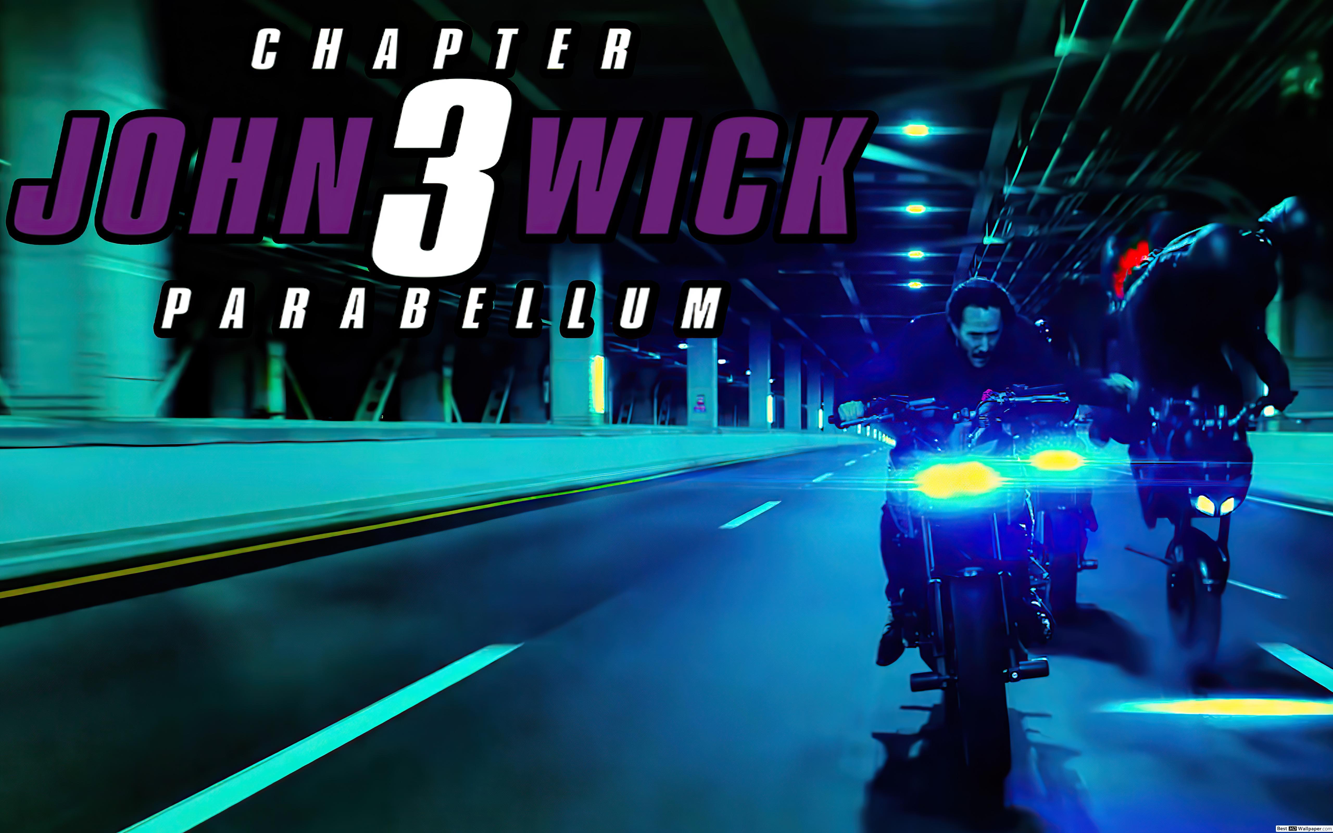 5120x3200 John Wick: Chapter 3 Motorbike Fight HD wallpaper download