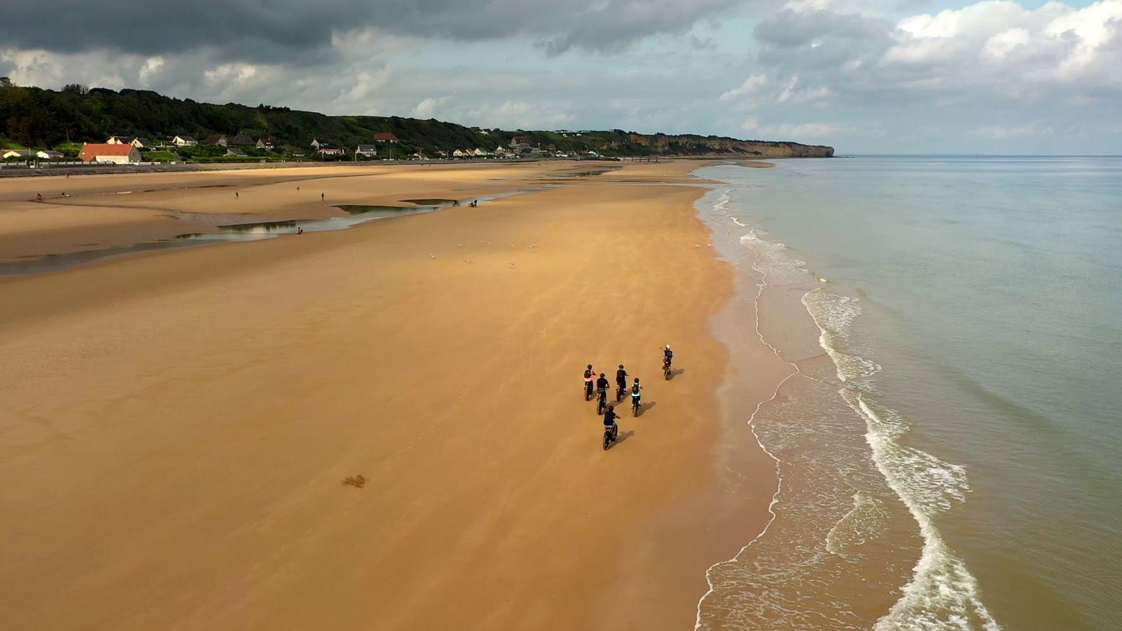 1600x900 Fat Biking On Omaha Beach Tourism, France