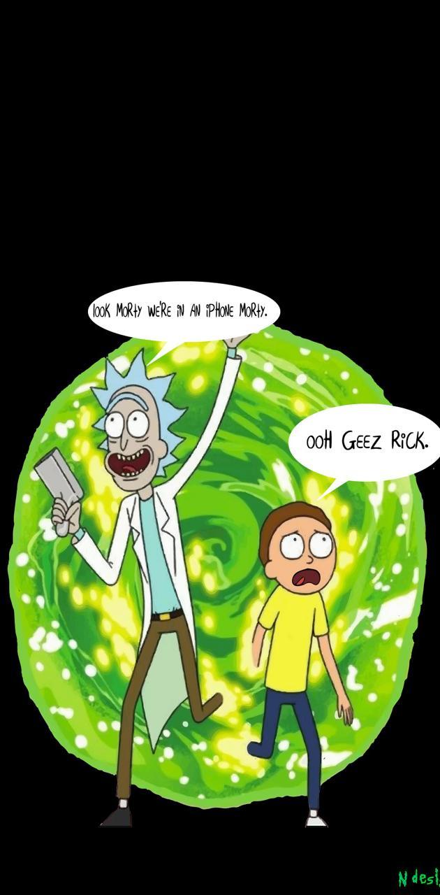 630x1280 Rick and Morty wallpaper
