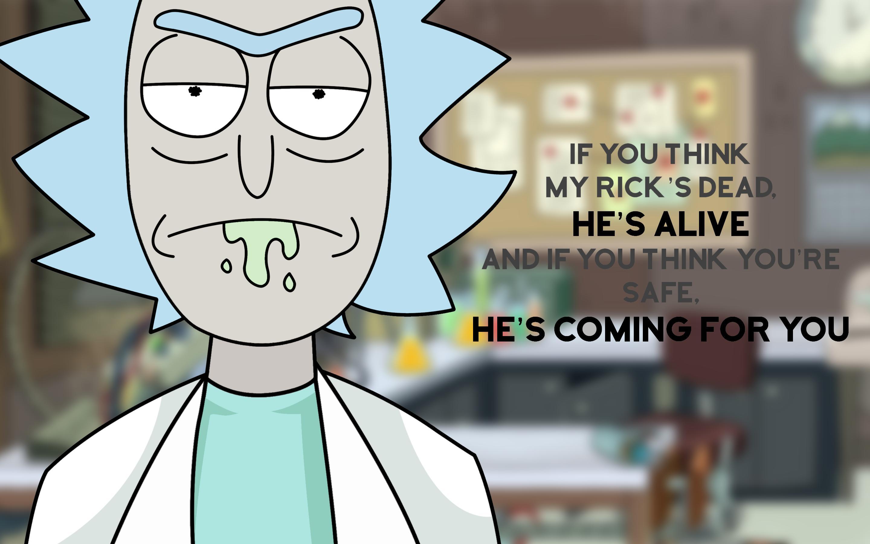 2880x1800 Morty's Quote Wallpaper (edited From U IAmTakaVG's Post) (2880x1800): Rickandmorty