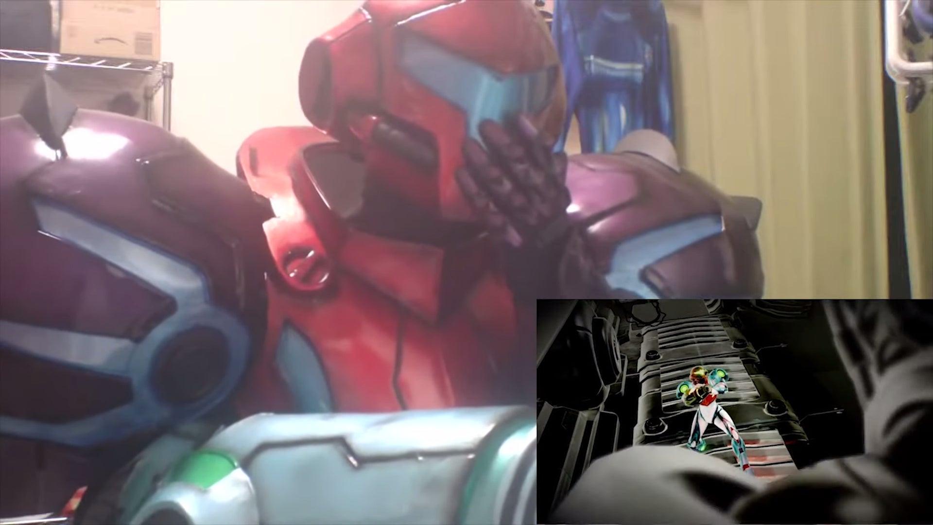 1920x1080 The Best Metroid: Dread Reaction Is a Metroid Cosplayer One