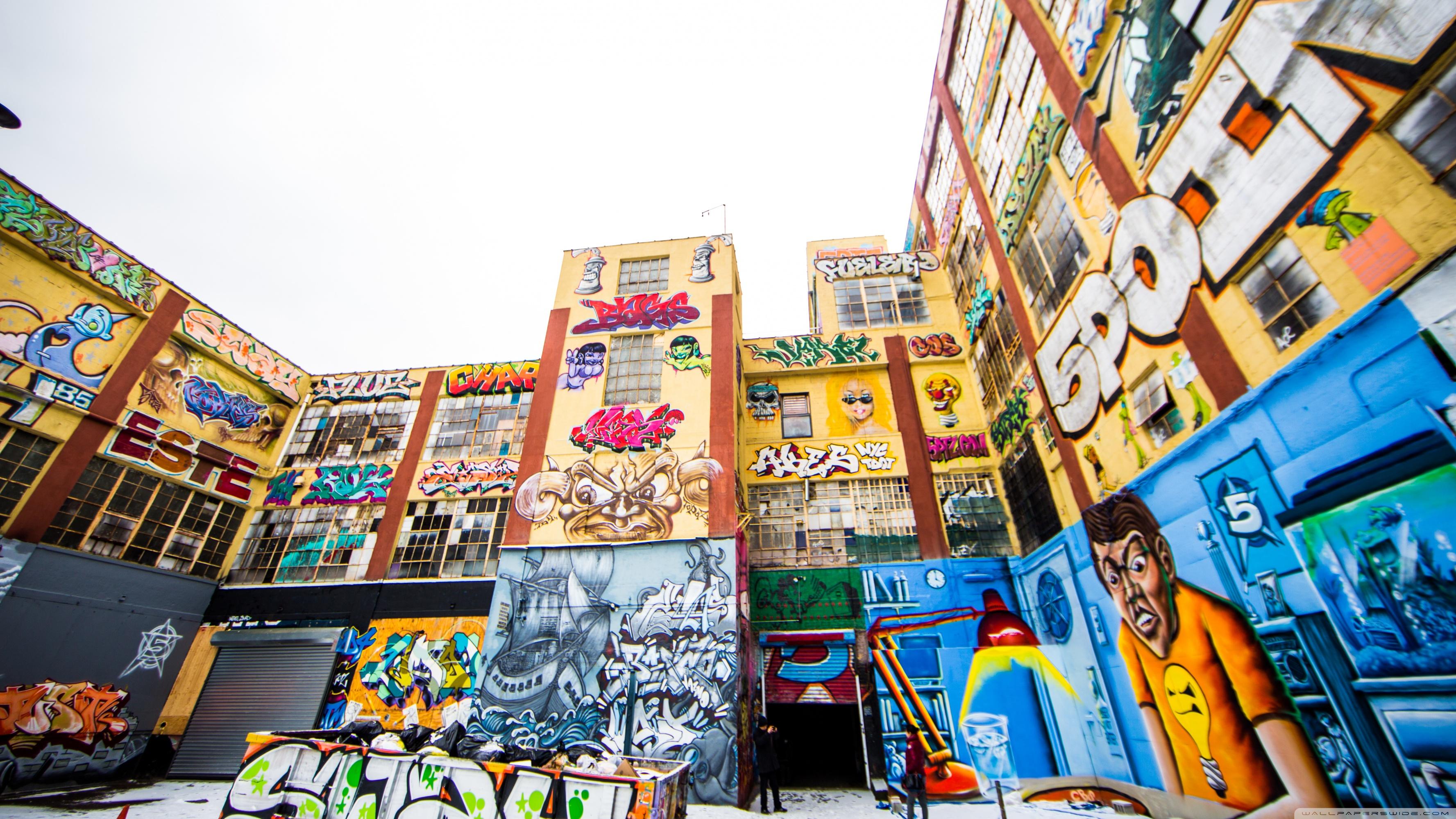 3554x1999 New York City Graffiti Ultra HD Desktop Background Wallpaper for 4K UHD TV : Widescreen & UltraWide Desktop & Laptop : Tablet