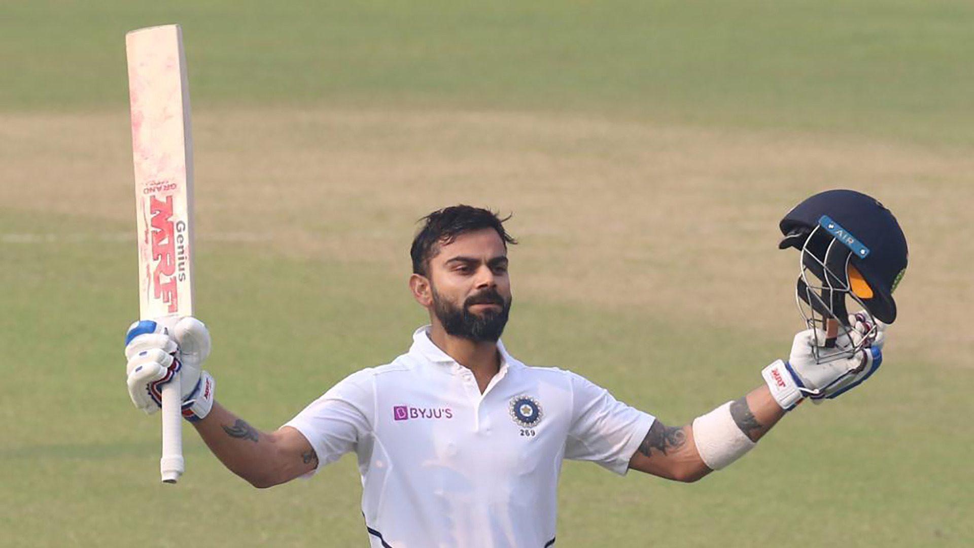 1920x1080 Virat Kohli sets multiple records as he scores his 27th Test hundred