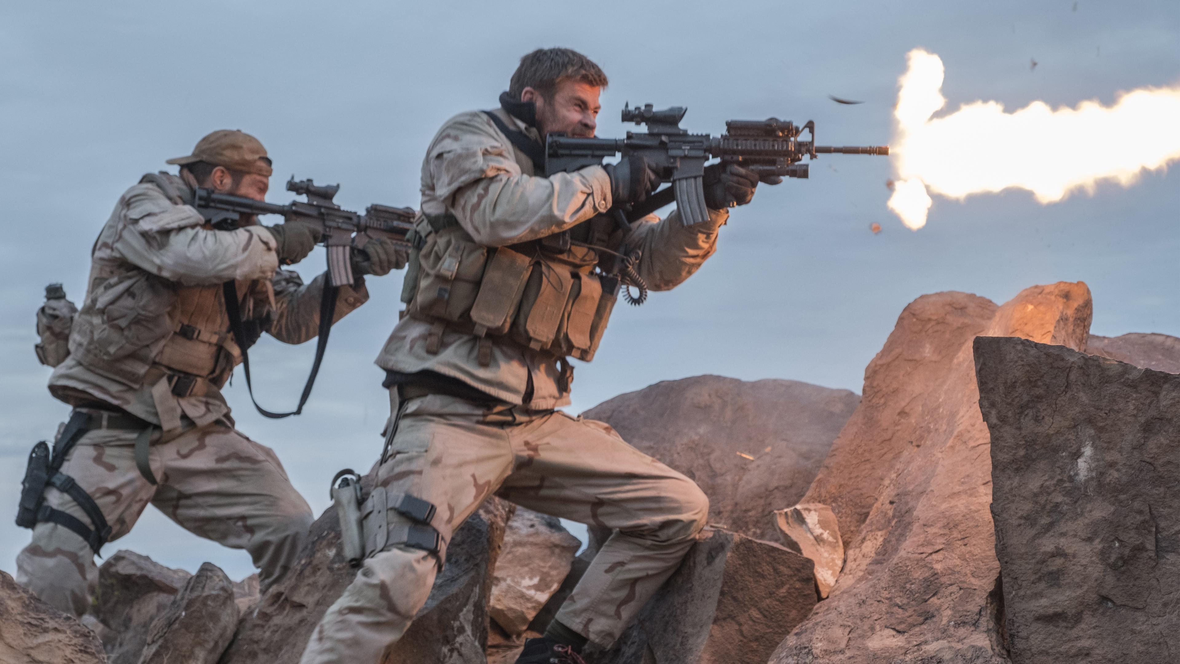 3840x2160 Strong Chris Hemsworth Action Movie 4K