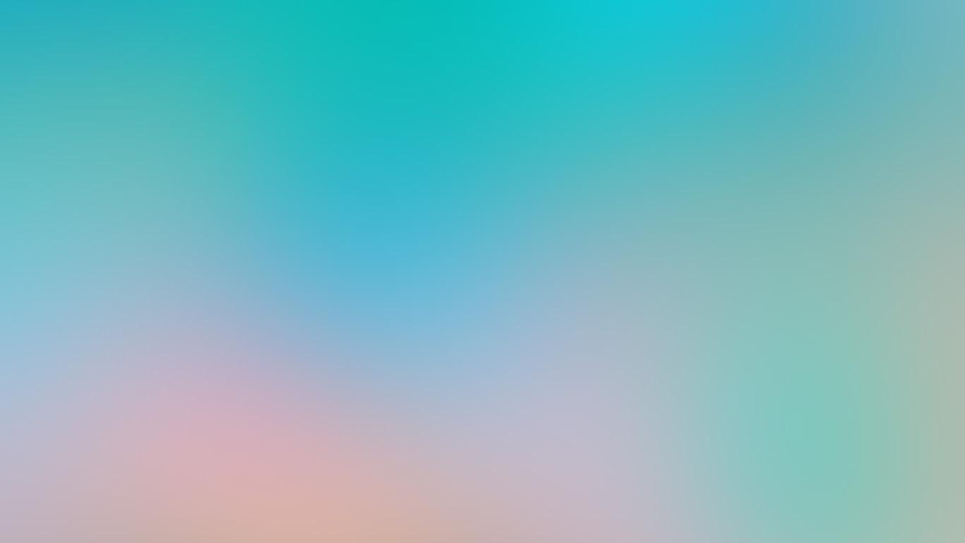 1366x768 wallpaper for desktop, laptop. pastel green blue blur gradation