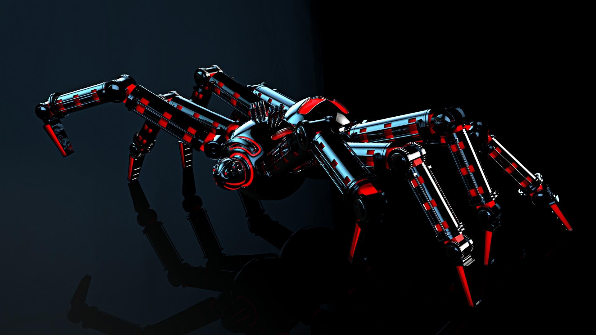 1920x1080 Spider Robot