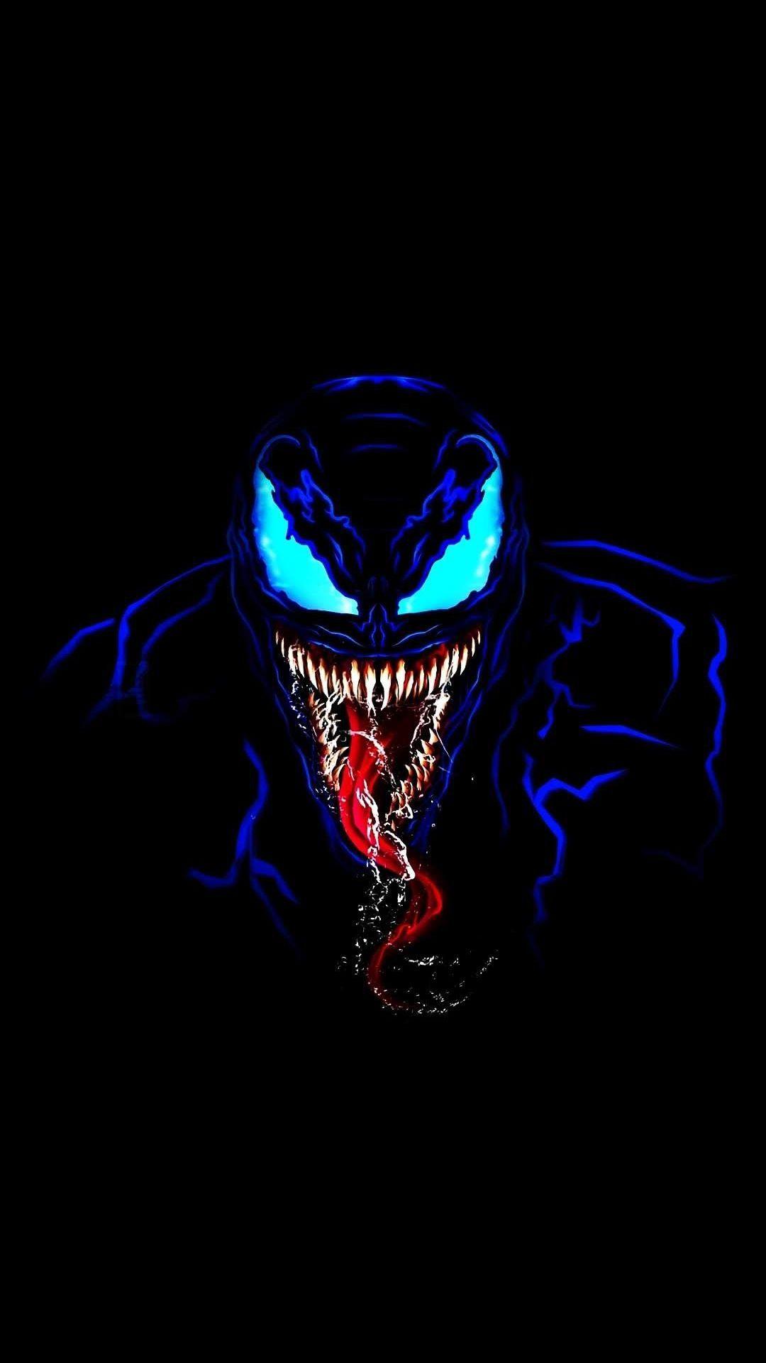 1080x1920 Black Deadpool Wallpaper