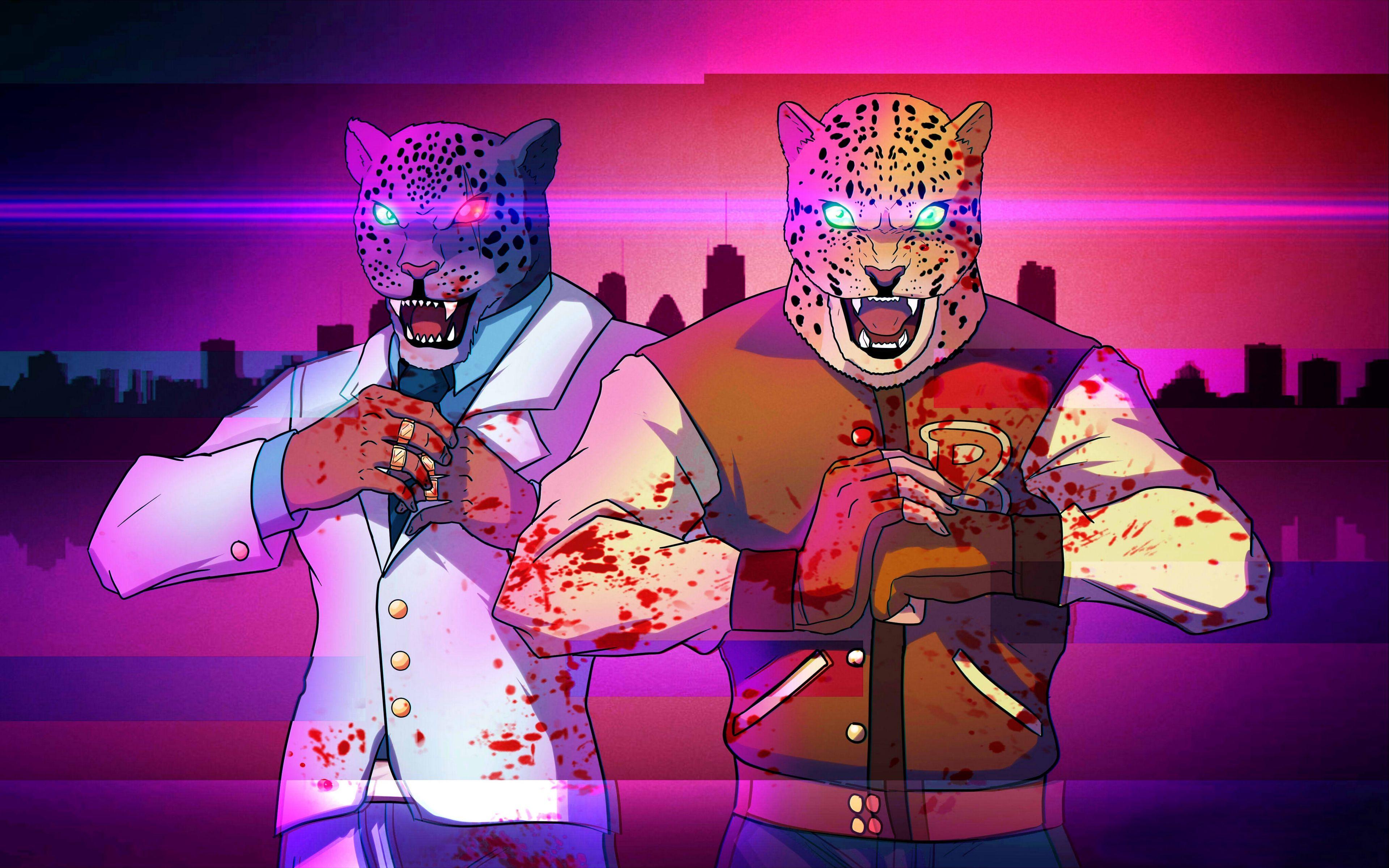 3840x2400 Download wallpaper 3840x2400 tekken, hotline miami, armor king 4k
