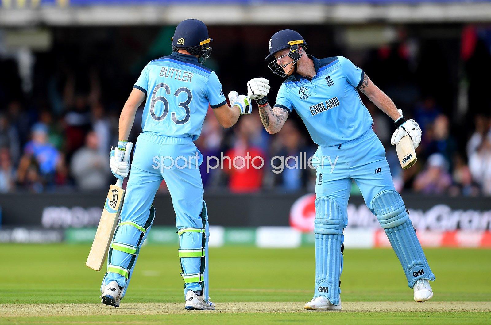 1600x1060 Ben Stokes & Jos Buttler England v New Zealand World Cup Final 2019 Image