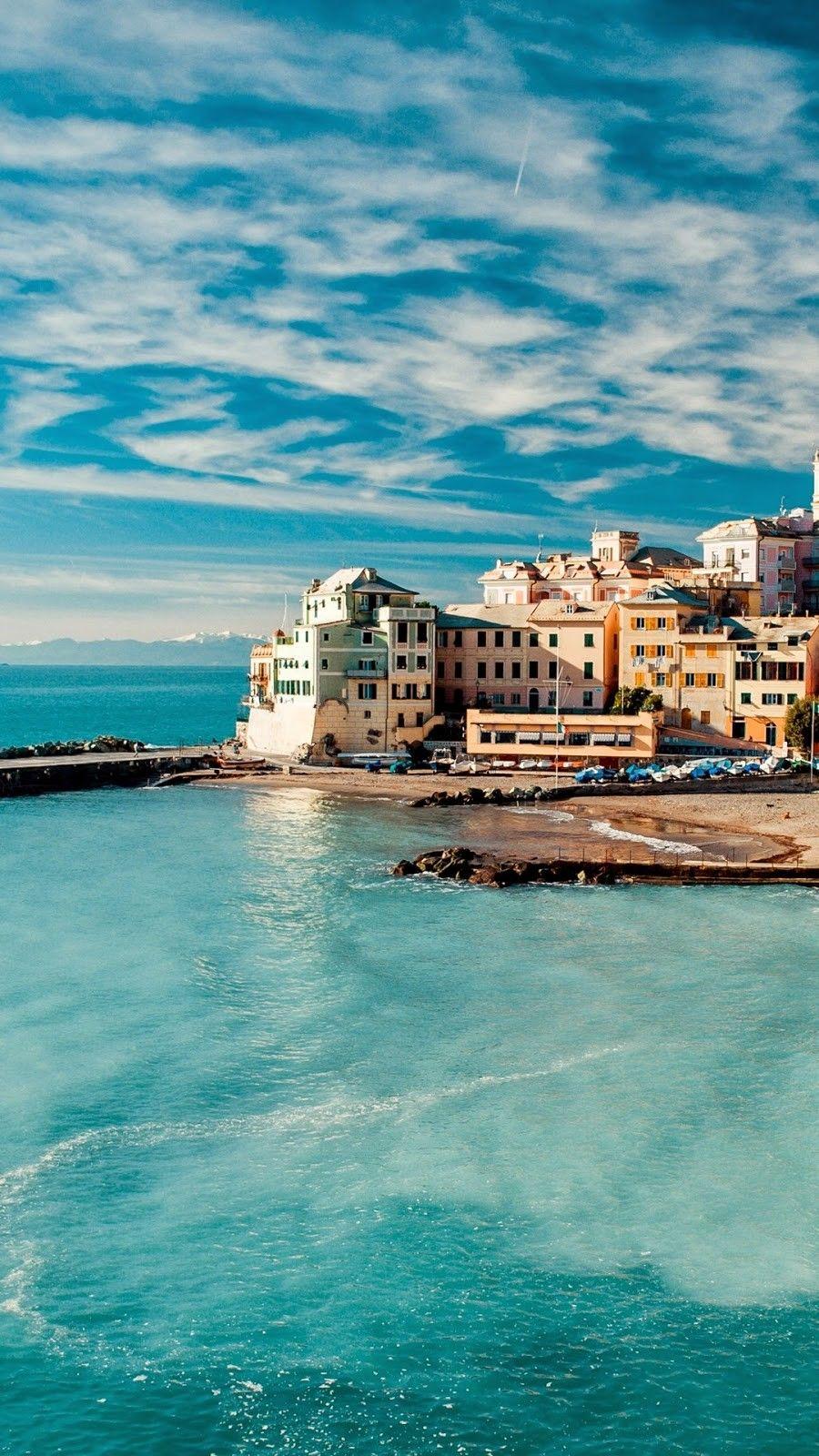 900x1600 Genoa, Italy. City iphone wallpaper, Scenery, Italy beaches