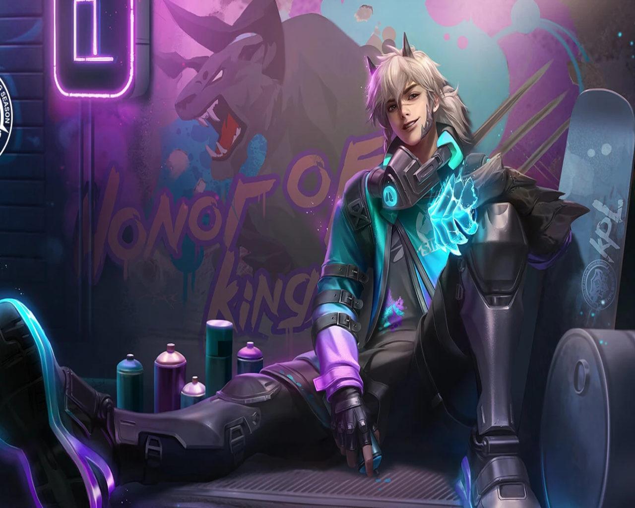 1280x1024 King Of Glory Sirius Hunter Pei Hu Skin Picture Wallpaper For Desktop Mobile Phones And Tablet :