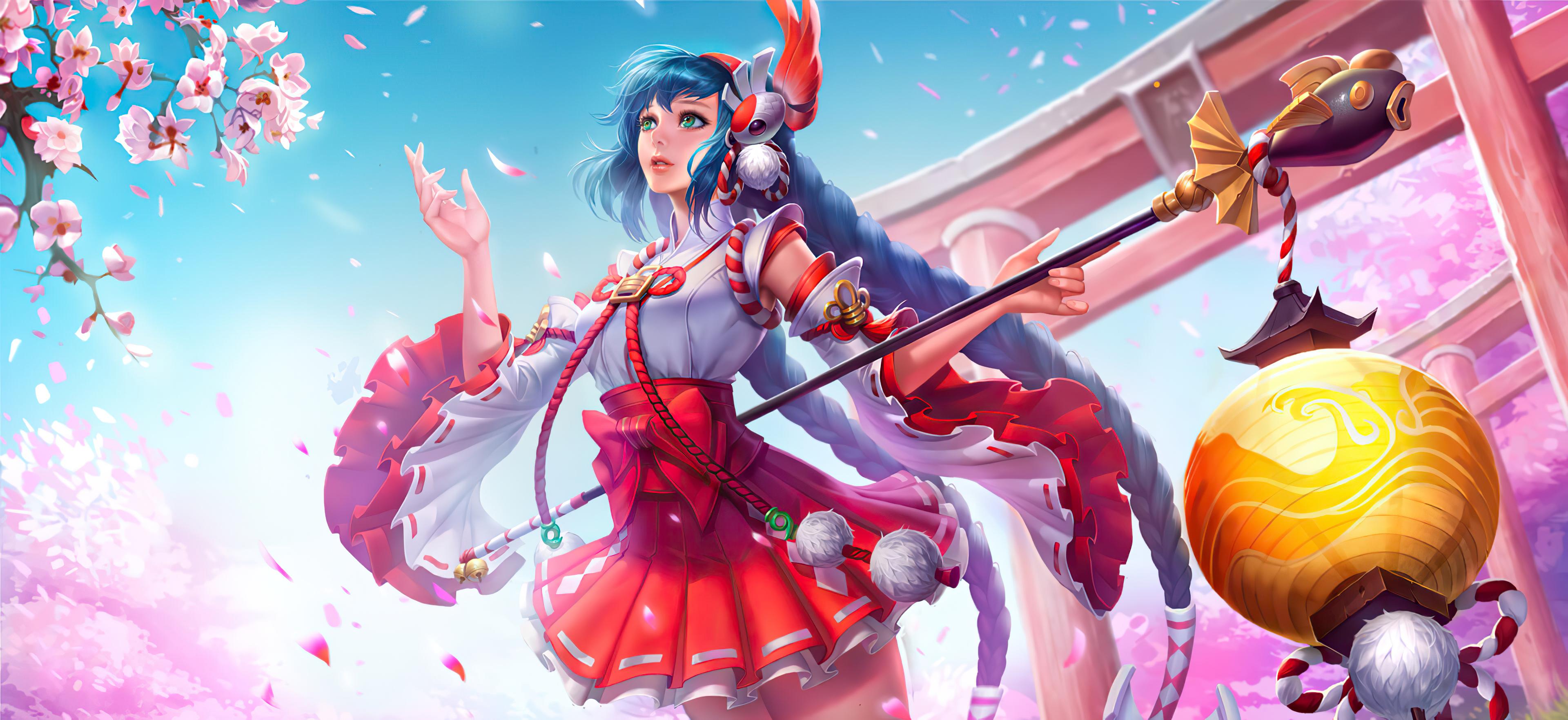 3840x1764 King Glory Long Hair 4k 1400x1050 Resolution HD 4k Wallpaper, Image, Background, Photo and Picture