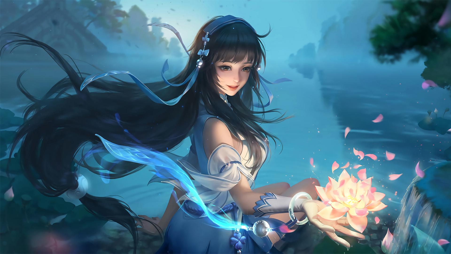 1920x1080 Slidery spirit schi shi king glory west shi wallpaper