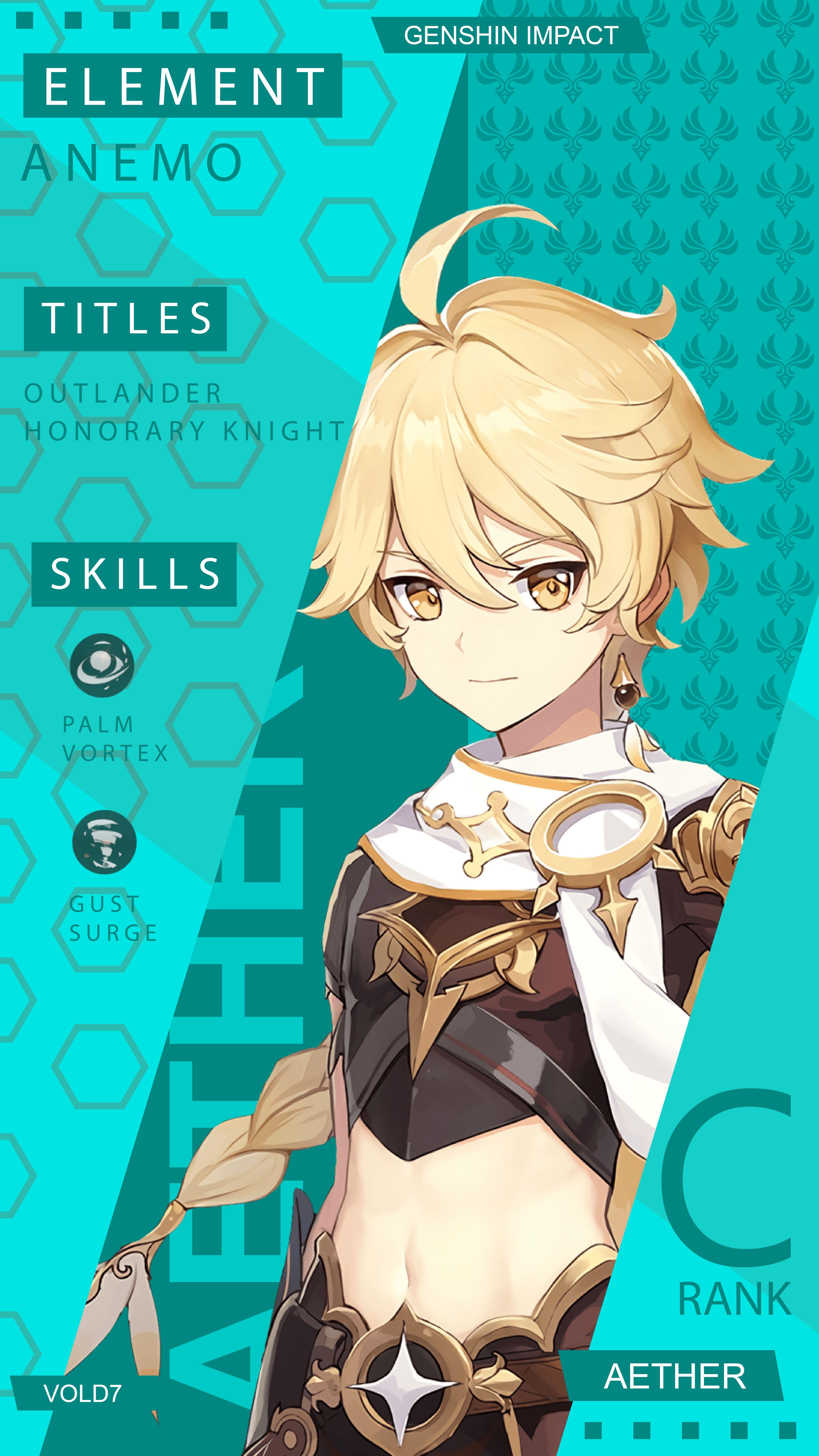 4501x8001 Genshin Impact Aether Anemo [Traveler] Wallpaper Android. Ilustrasi Karakter, Karakter Animasi, Animasi