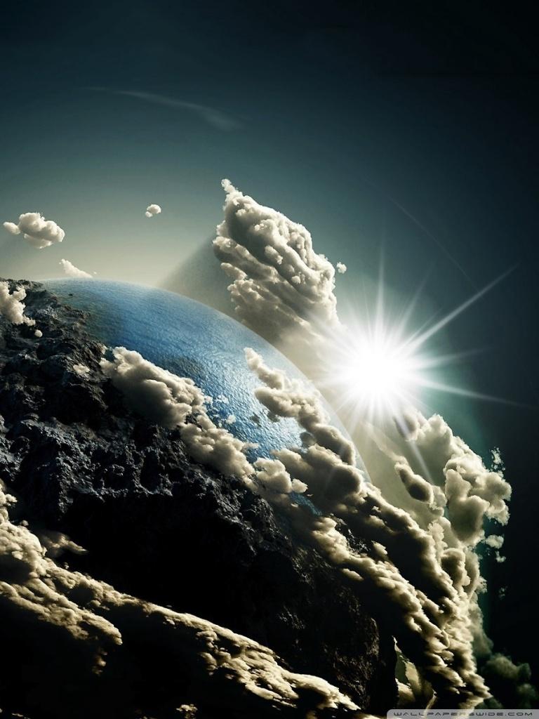 768x1024 Dark Earth Ultra HD Desktop Background Wallpaper for 4K UHD TV : Tablet