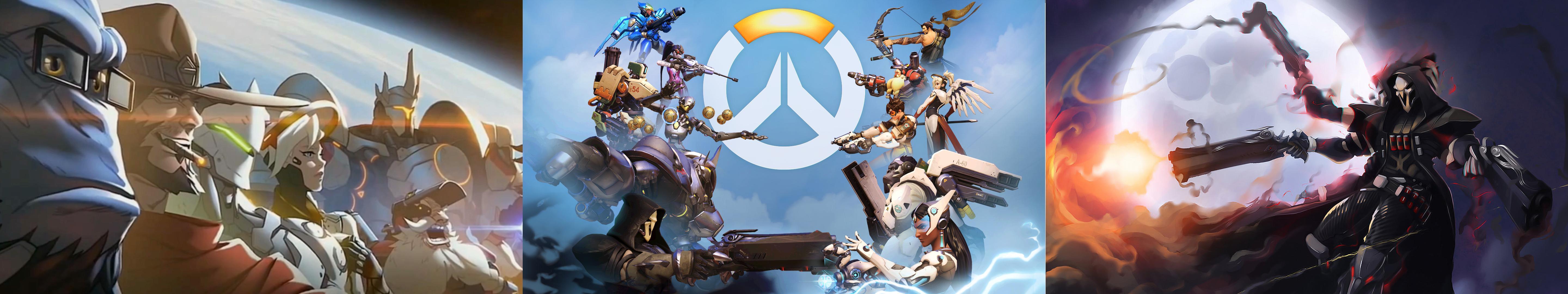Hình nền màn hình 5760x1080 First Three!  : Overwatch https://wallpaperaccess.com/full/717303.jpg