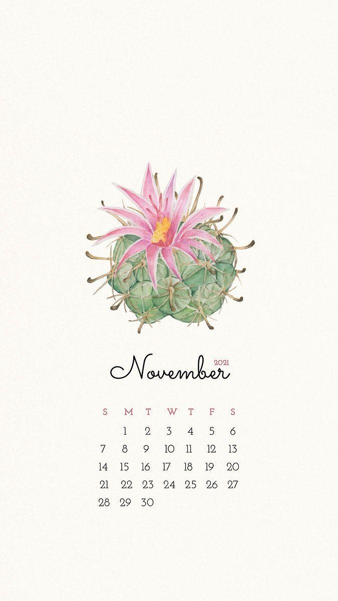 675x1200 Download premium vector of Calendar 2021 November printable template phone wallpaper vector by Sasi about November 2021 calendar, November 2021 phone wallpaper. Cute calendar, 2021 calendar, Calendar background