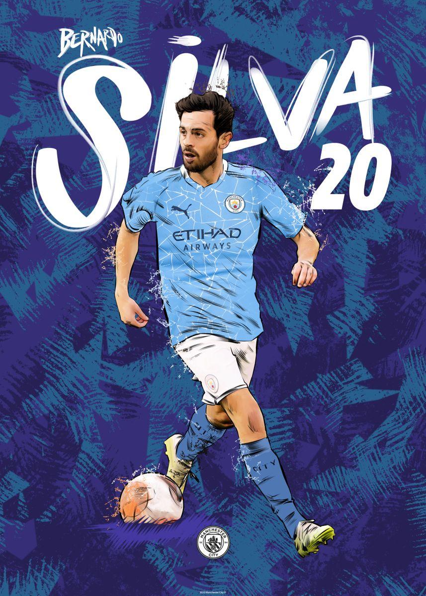 857x1200 Bernardo Silva' Poster