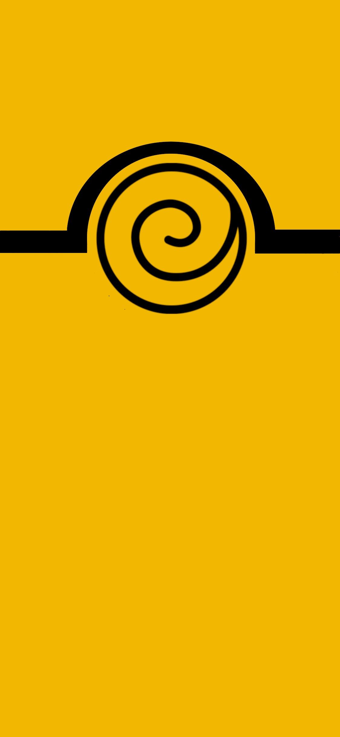 1125x2436 Naruto KCM Wallpaper