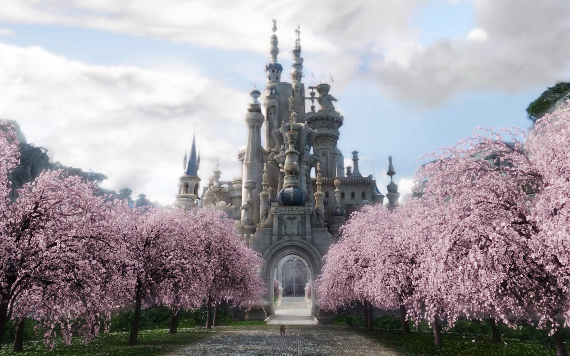 1920x1200 Castle Desktop Background
