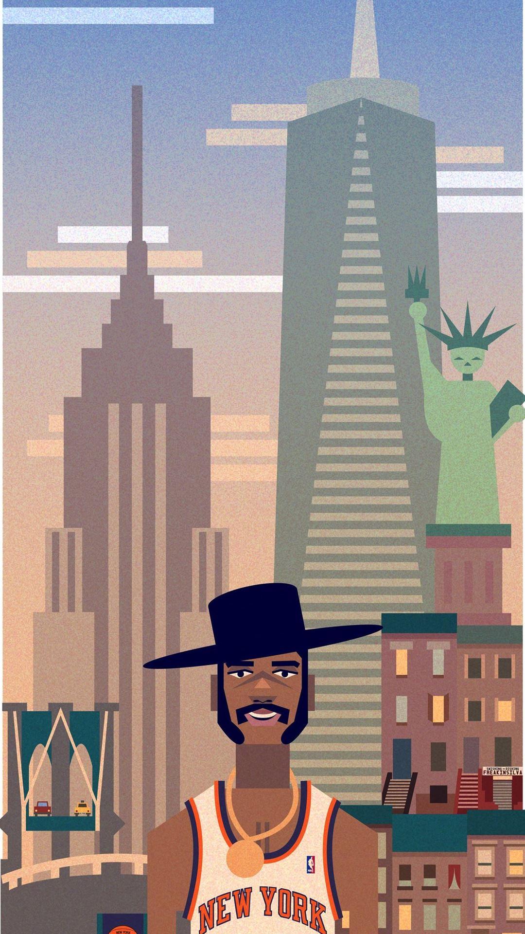 1080x1920 new york knicks iPhone Wallpaper Free Download