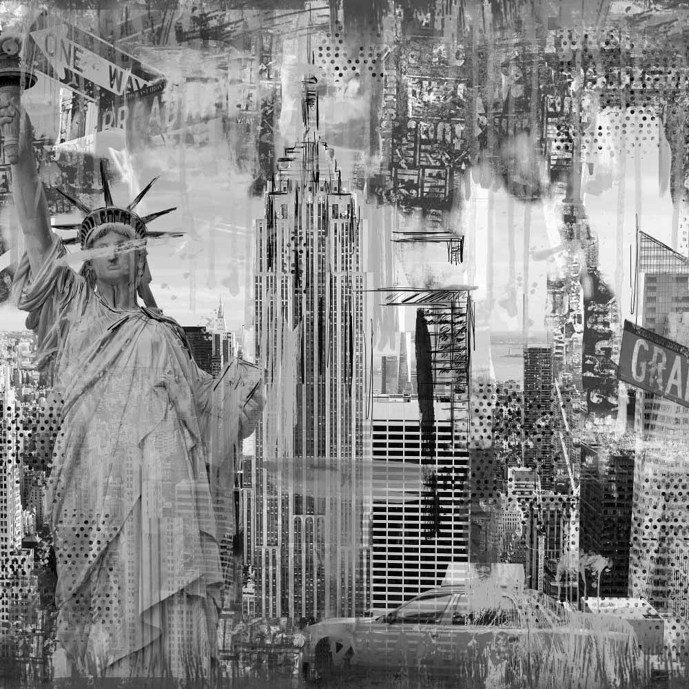 1000x1000 Art For The Home NYC Mural Wallpaper