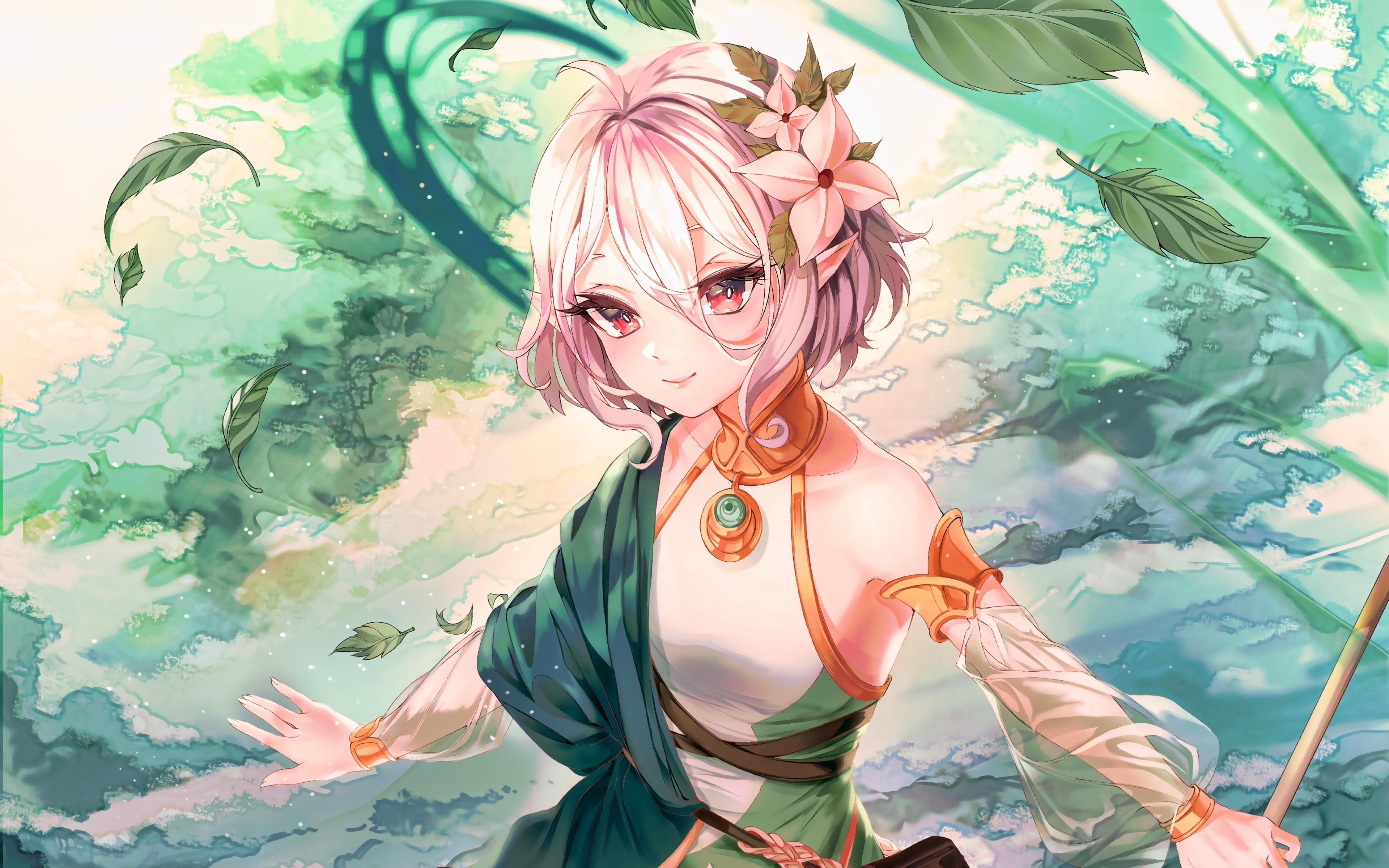 3840x2400 Download wallpaper Kokoro Natsume, 4k, manga, Princess connect Re Dive, artwork, Natsume Kokoro for desktop with resolution 3840x2400. High Quality HD picture wallpaper