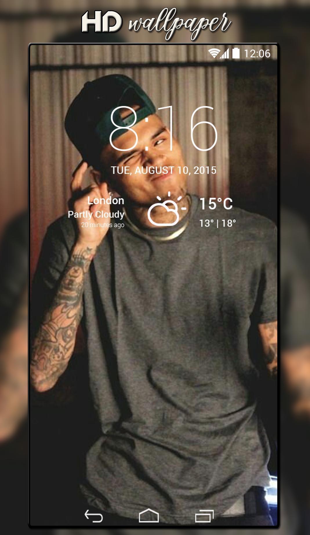 1069x1842 Chris Brown Wallpaper HD pour Androidéléchargez l'APK