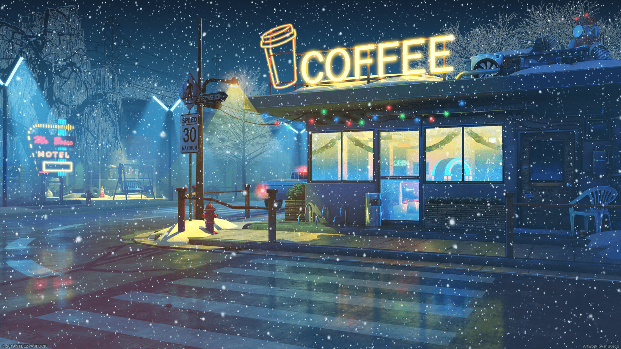 2560x1440 Aesthetic Lofi Wallpaper Pc