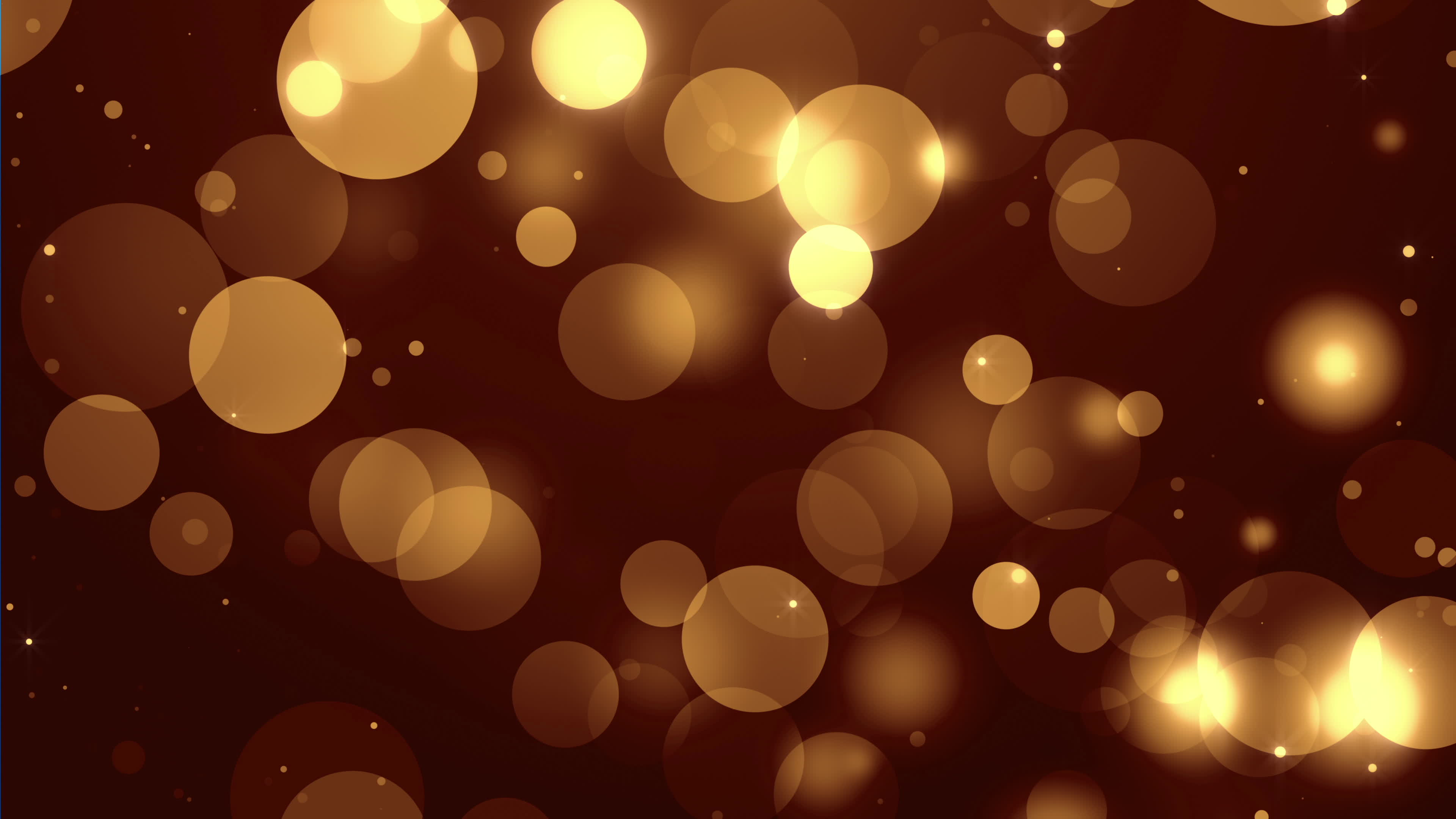 black and gold bokeh video
