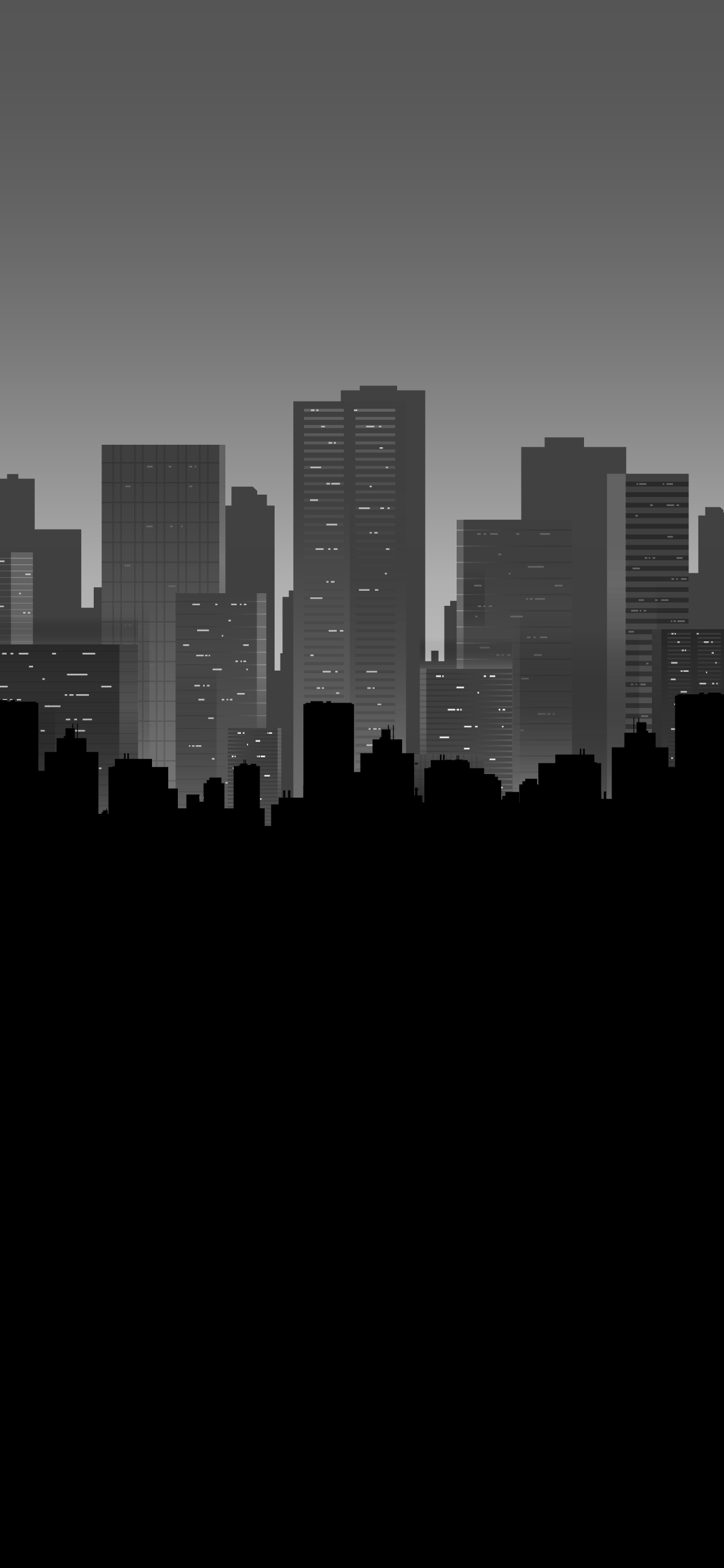 1205x2609 Dark city phone wallpaper HD 4k