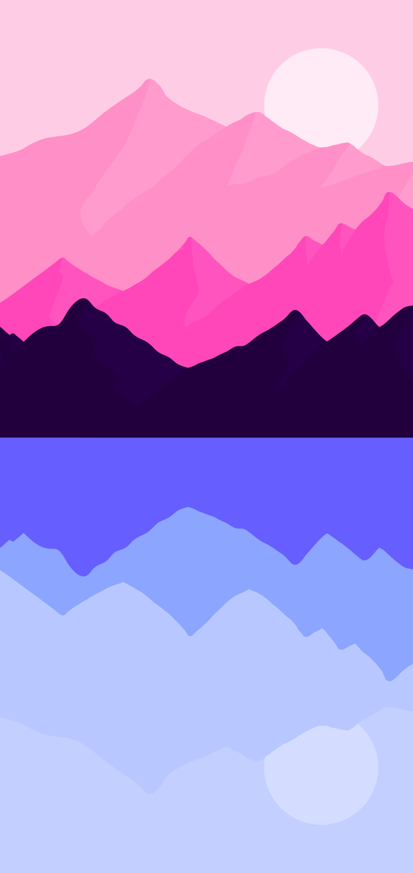 1440x3040 I made a landscape wallpaper using the Omni colors! this is the second Omni wallpaper I make! What should I do next?: omnisexual