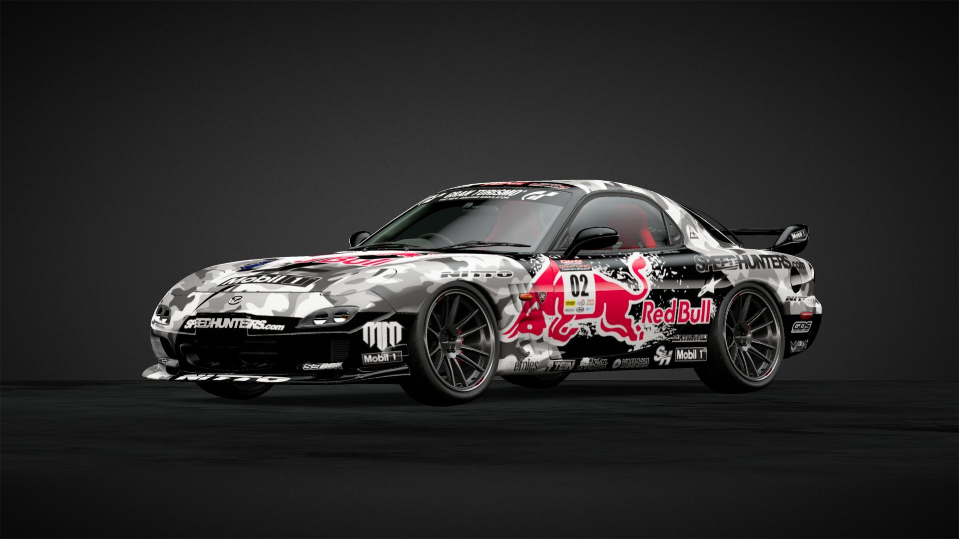 1920x1080 Mazda RX7 MAD MIKE Livery by Tonysousou26. Community. Gran Turismo Sport