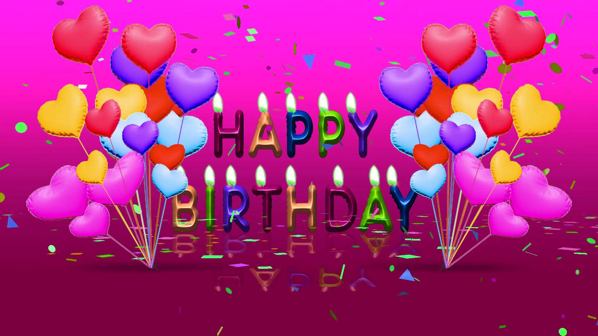 1920x1080 Happy Birthday Background Video. Free Happy Birthday Banner Background Video Effect HD 1080p. All Design Creative