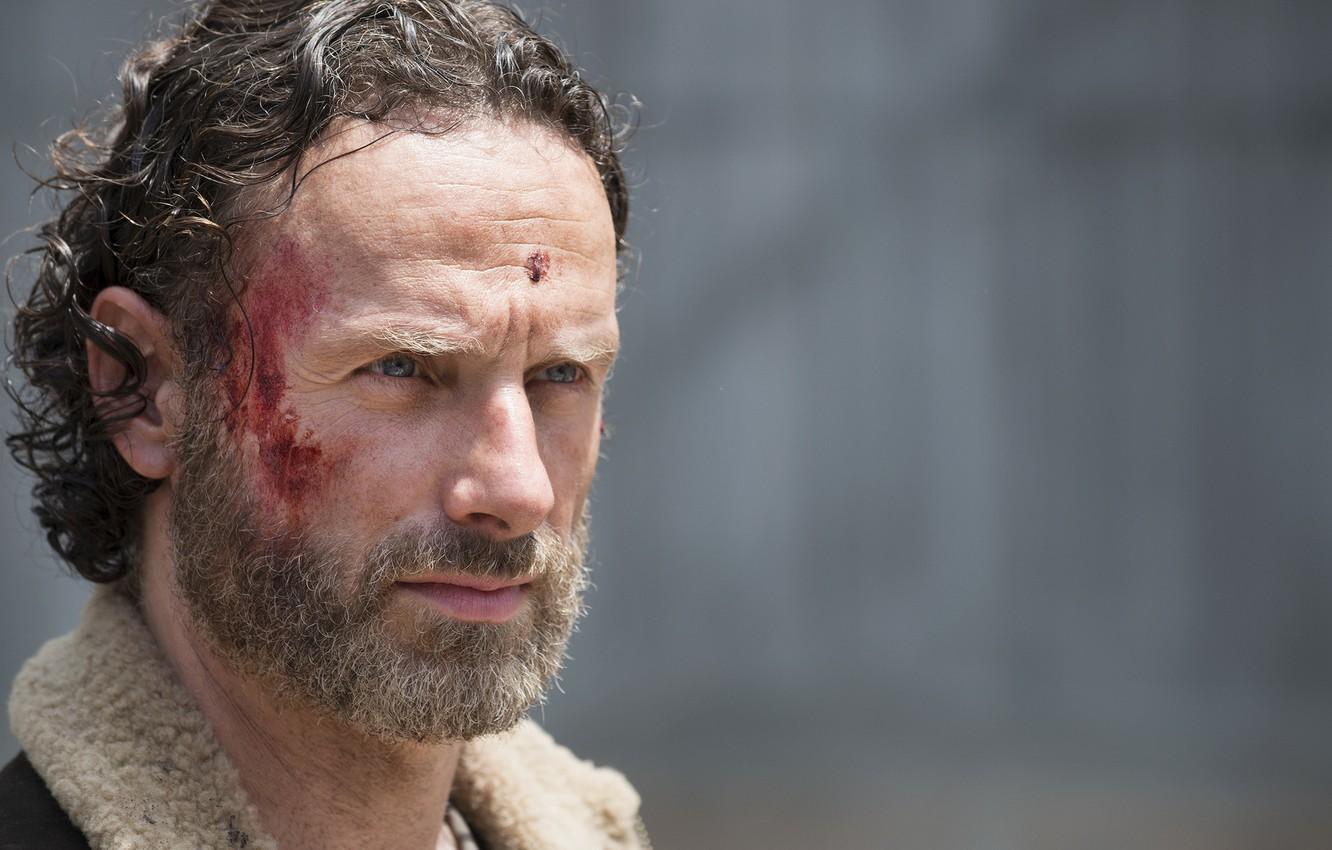1332x850 Wallpaper look, face, The Walking Dead, Andrew Lincoln image for desktop, section фильмы