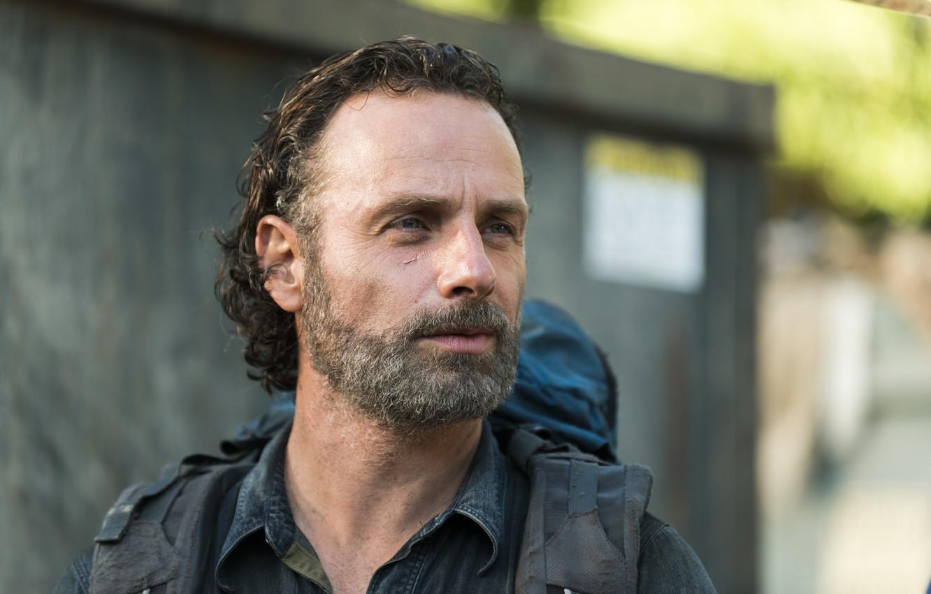 1332x850 Wallpaper face, The Walking Dead, Andrew Lincoln, Rick, Season - for desktop, section фильмы