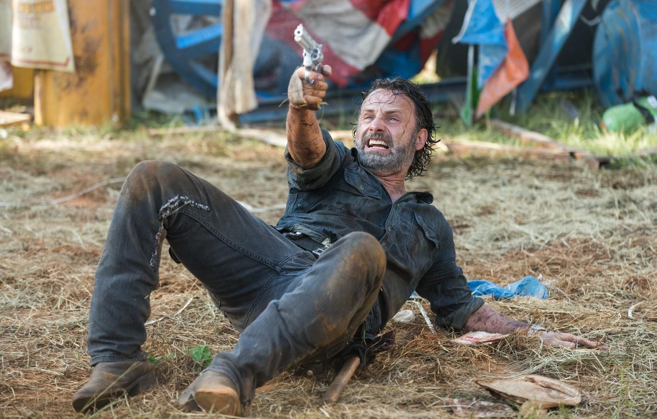 1332x850 Wallpaper The Walking Dead, Andrew Lincoln, Rick, Season - for desktop, section фильмы
